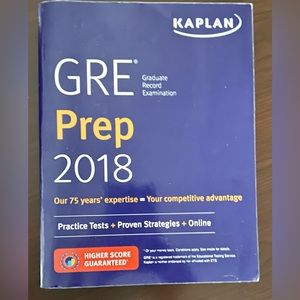 Kaplan GRE Prep 2018 - VGC!!